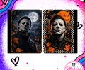 MYERS ORANGE CHECKERED Notebook cover