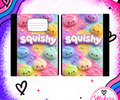 SQUISHY notebook cover