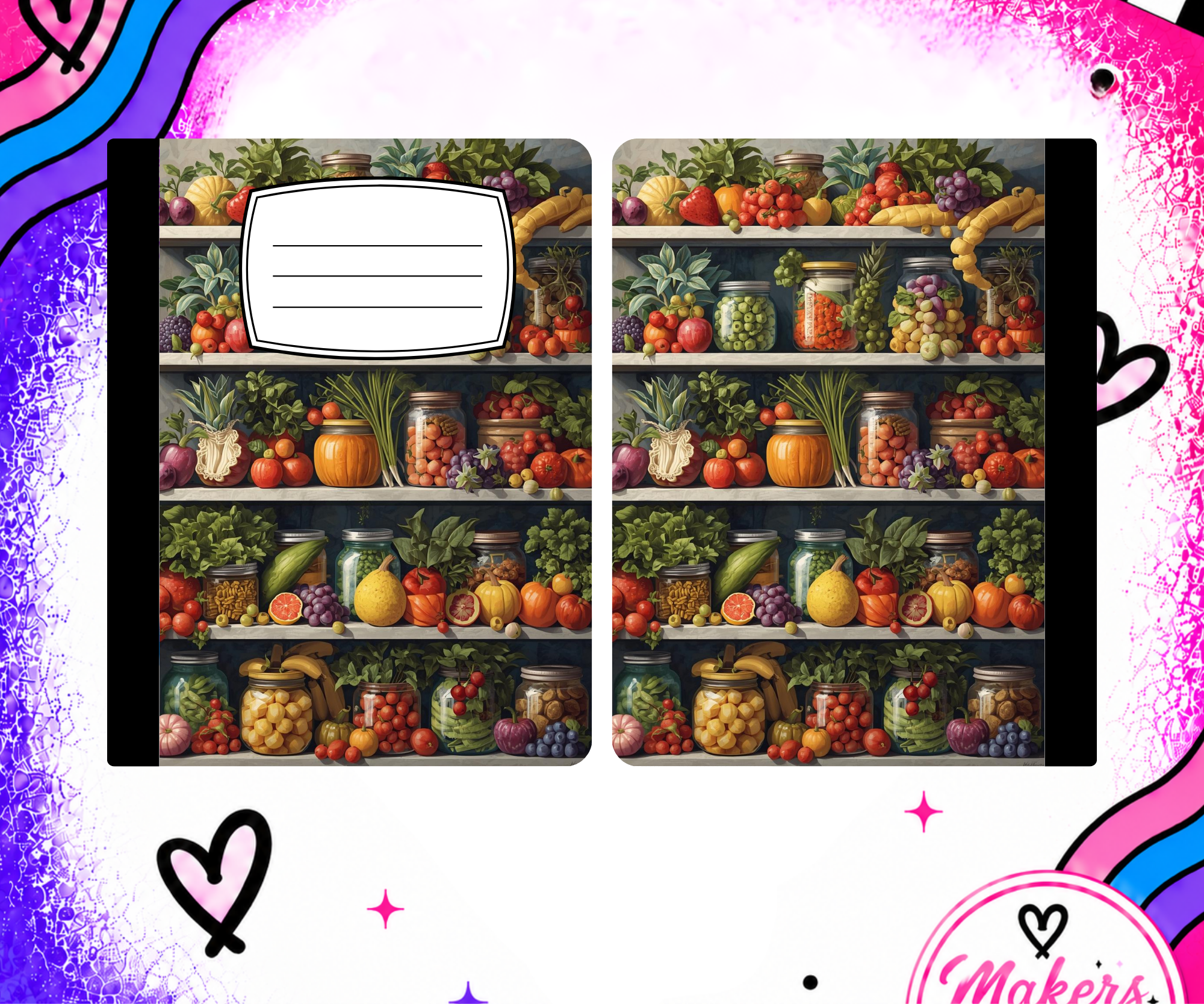 CANNING Notebook cover