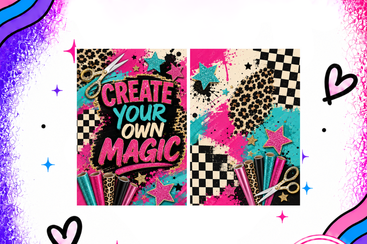 CREATE YOUR OWN MAGIC  Notebook cover