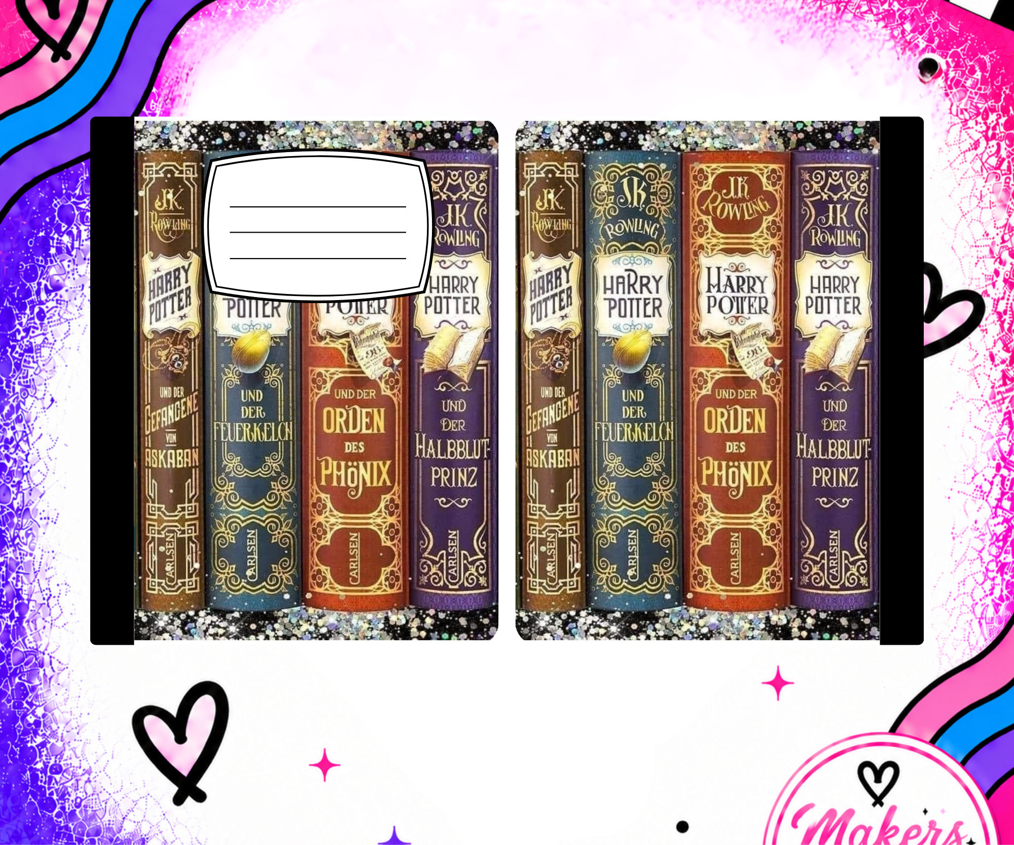 HP BOOKS Notebook cover