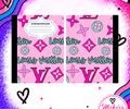 LV PINK notebook cover
