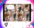 BLUE BOOTS AND COWBOY HATS notebook cover