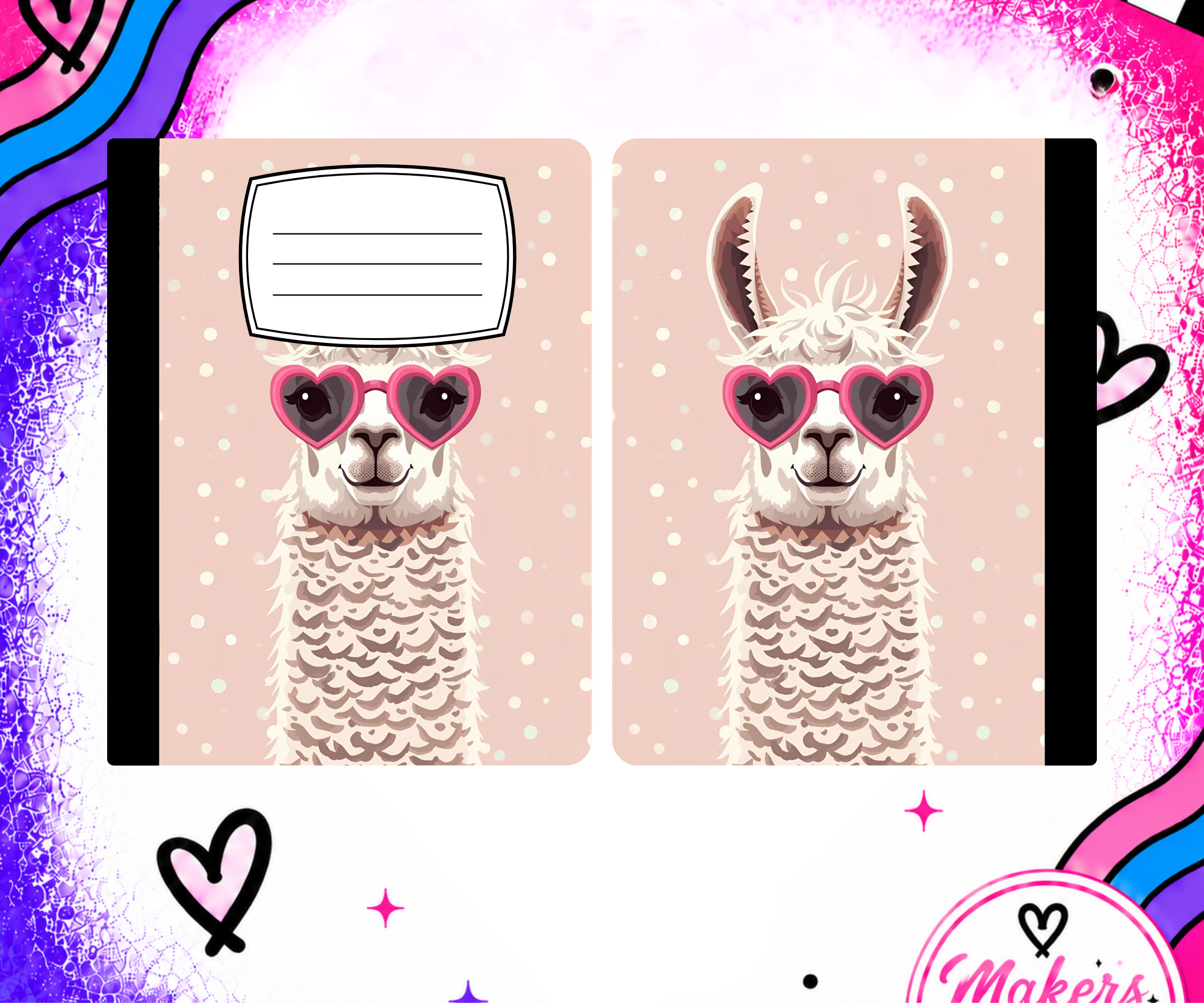 LLAMA notebook cover