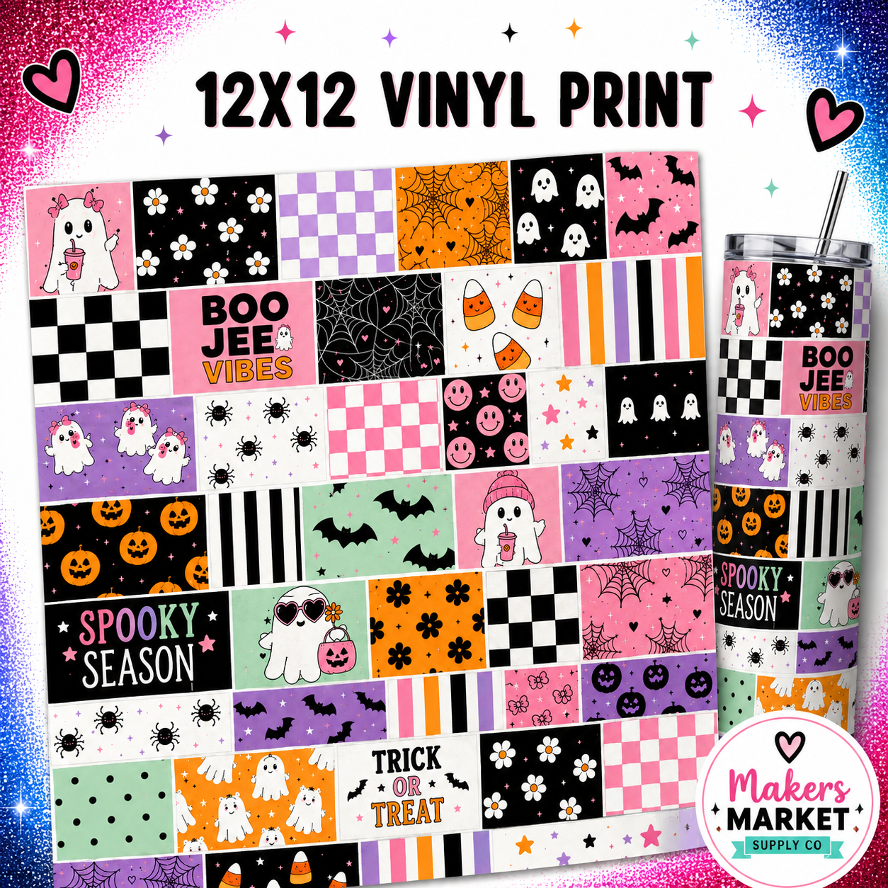 HALLOWEEN PATCHWORK Vinyl