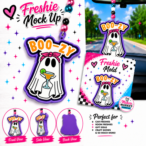 BOO-ZY GHOST FRESHIE MOLD