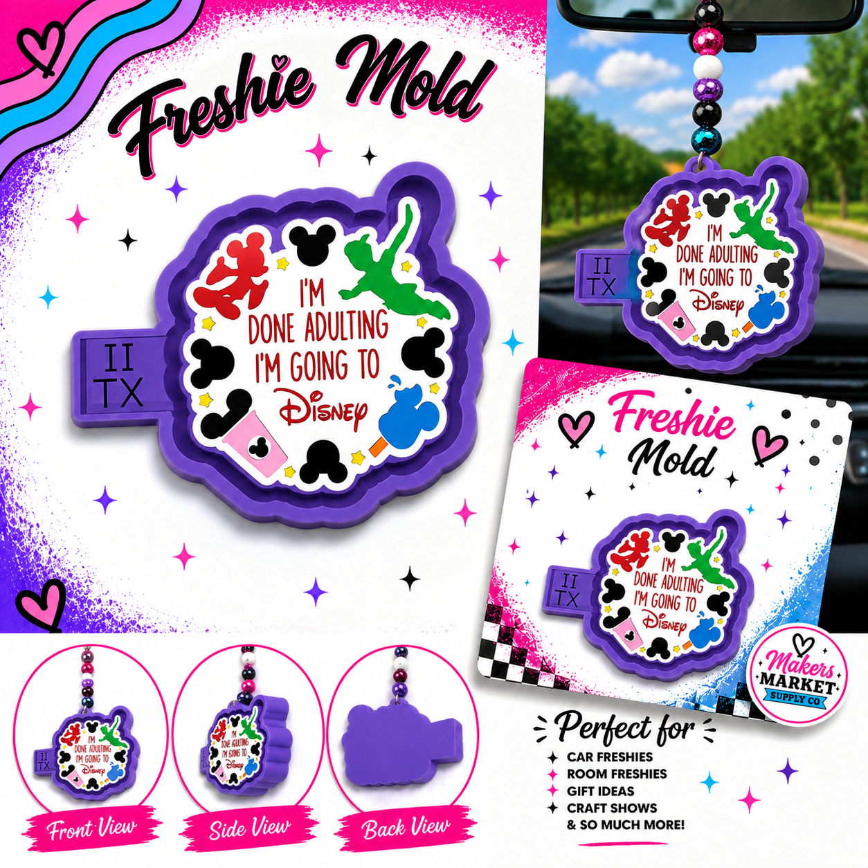 DISNEY ADULT FRESHIE MOLD