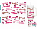 Mama, mama, mama pink 40oz wrap