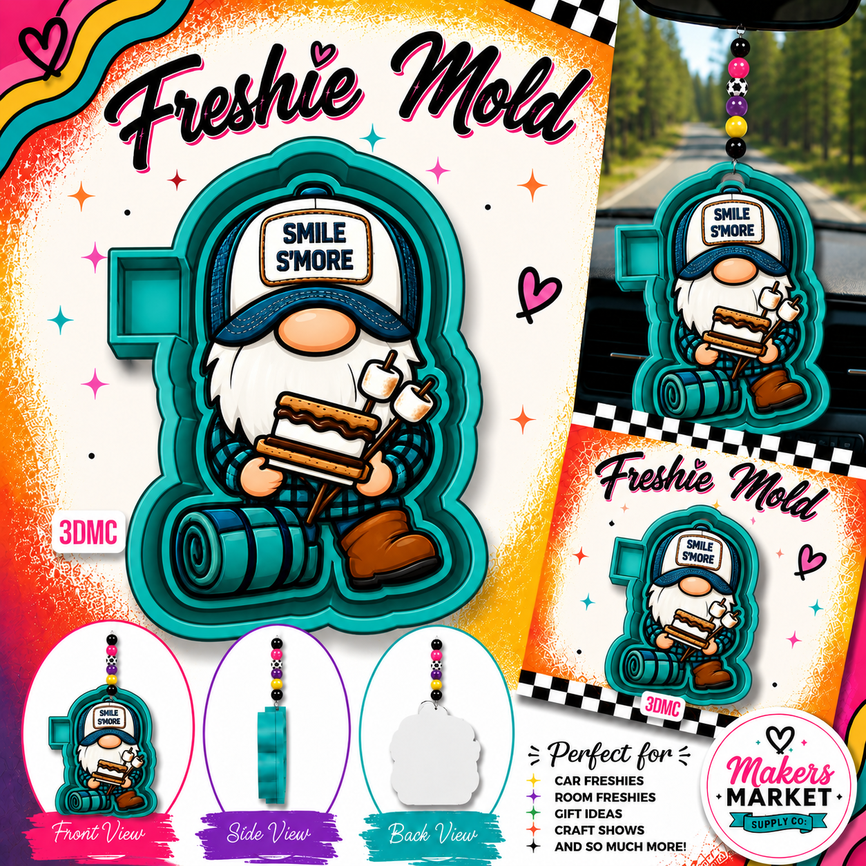 CAMING GNOME FRESHIE MOLD