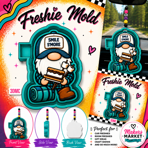 CAMING GNOME FRESHIE MOLD