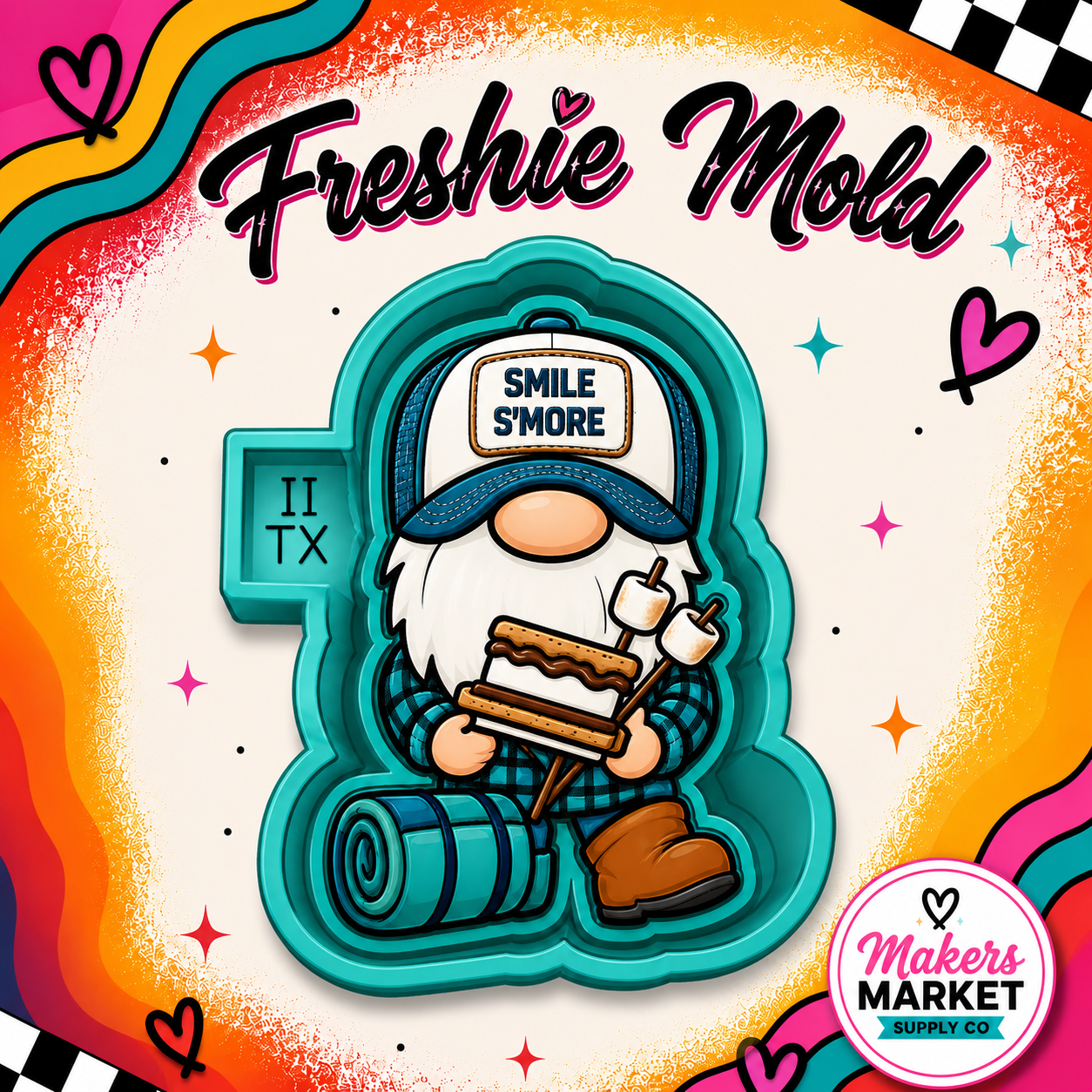 CAMING GNOME FRESHIE MOLD