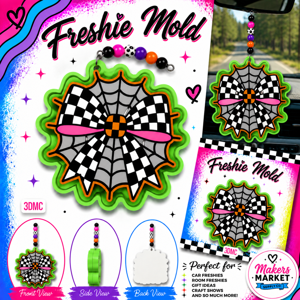 SPIDERWEB BOW FRESHIE MOLD