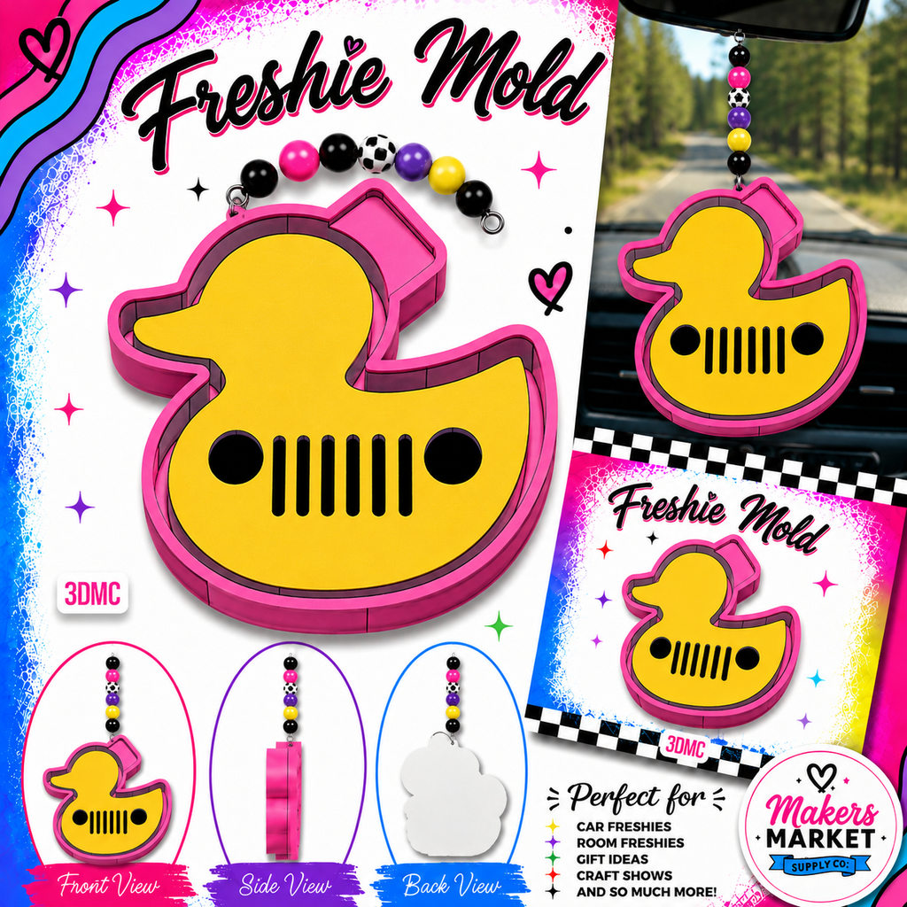 JEEP DUCK FRESHIE MOLD