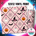 Fancy pink Halloween Vinyl