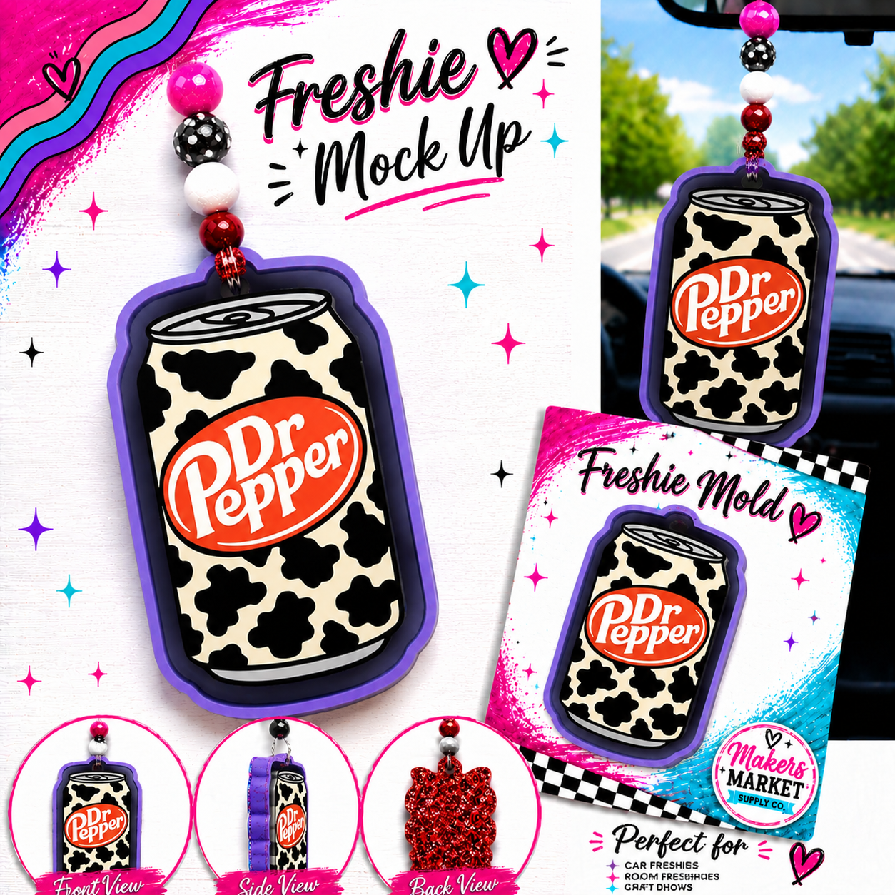 DP COW SPOTS  freshie mold