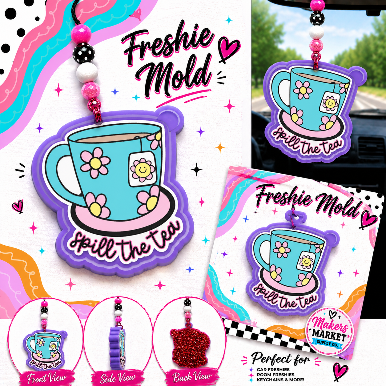 SPILL THE TEA FRESHIE MOLD