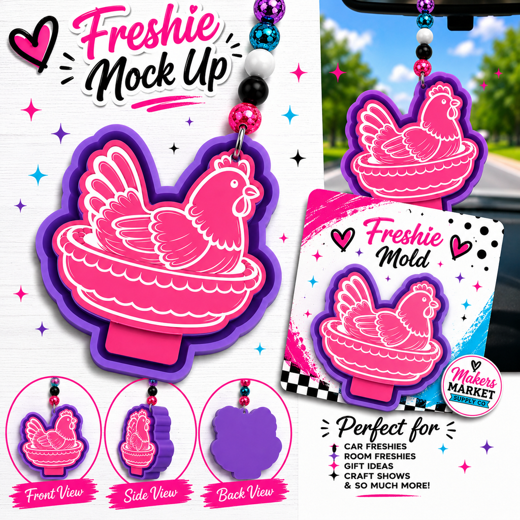 HEN ON NEST FRESHIE MOLD