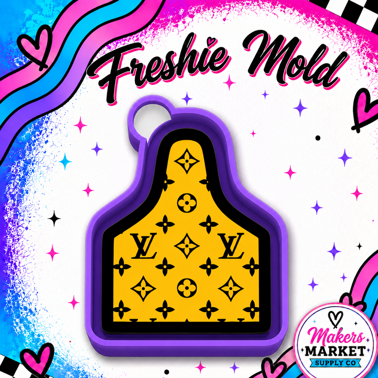 LV  EAR TAG FRESHIE MOLD