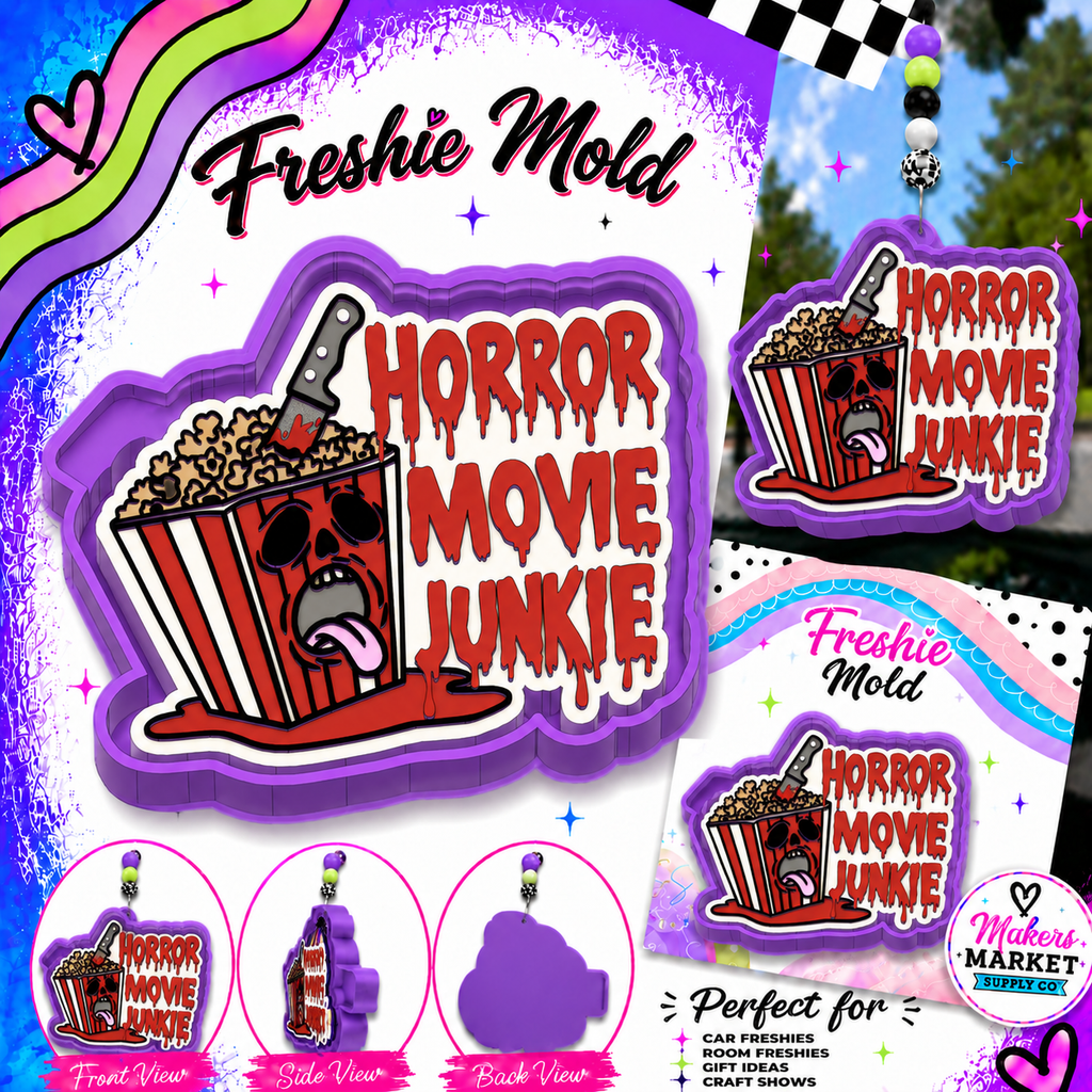HORROR MOVIE JUNKIE FRESHIE MOLD