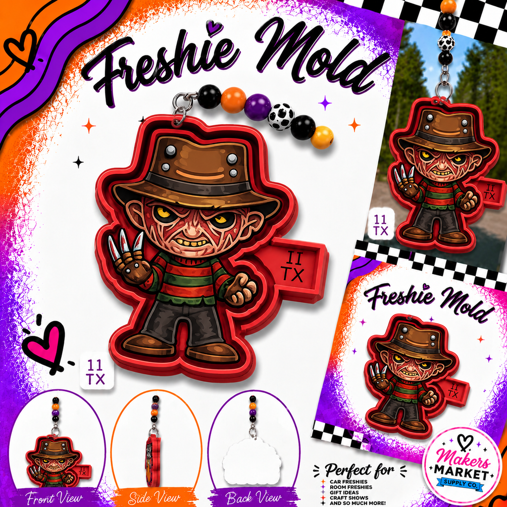 CREEPY FRED FRESHIE MOLD