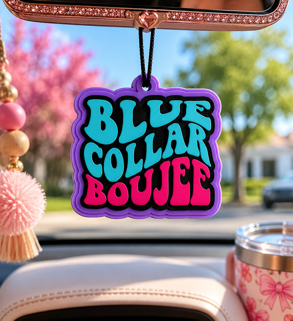 Blue Collar Boujee freshie mold