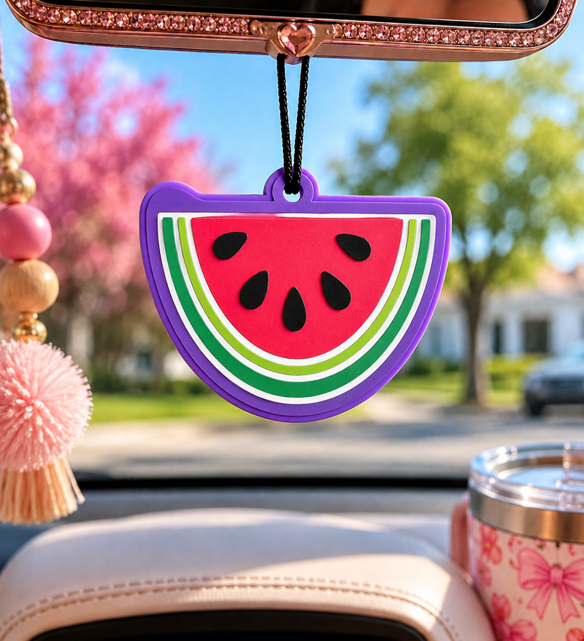 Watermelon freshie mold