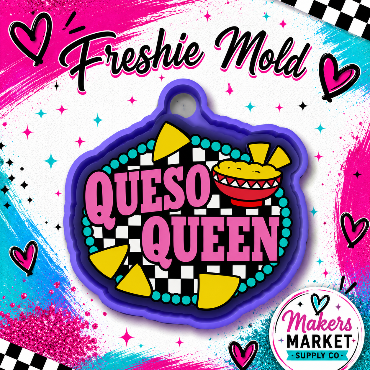 Queso Queen Freshie Mold