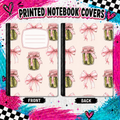 PICKLES AND BOWS  printed note book cover