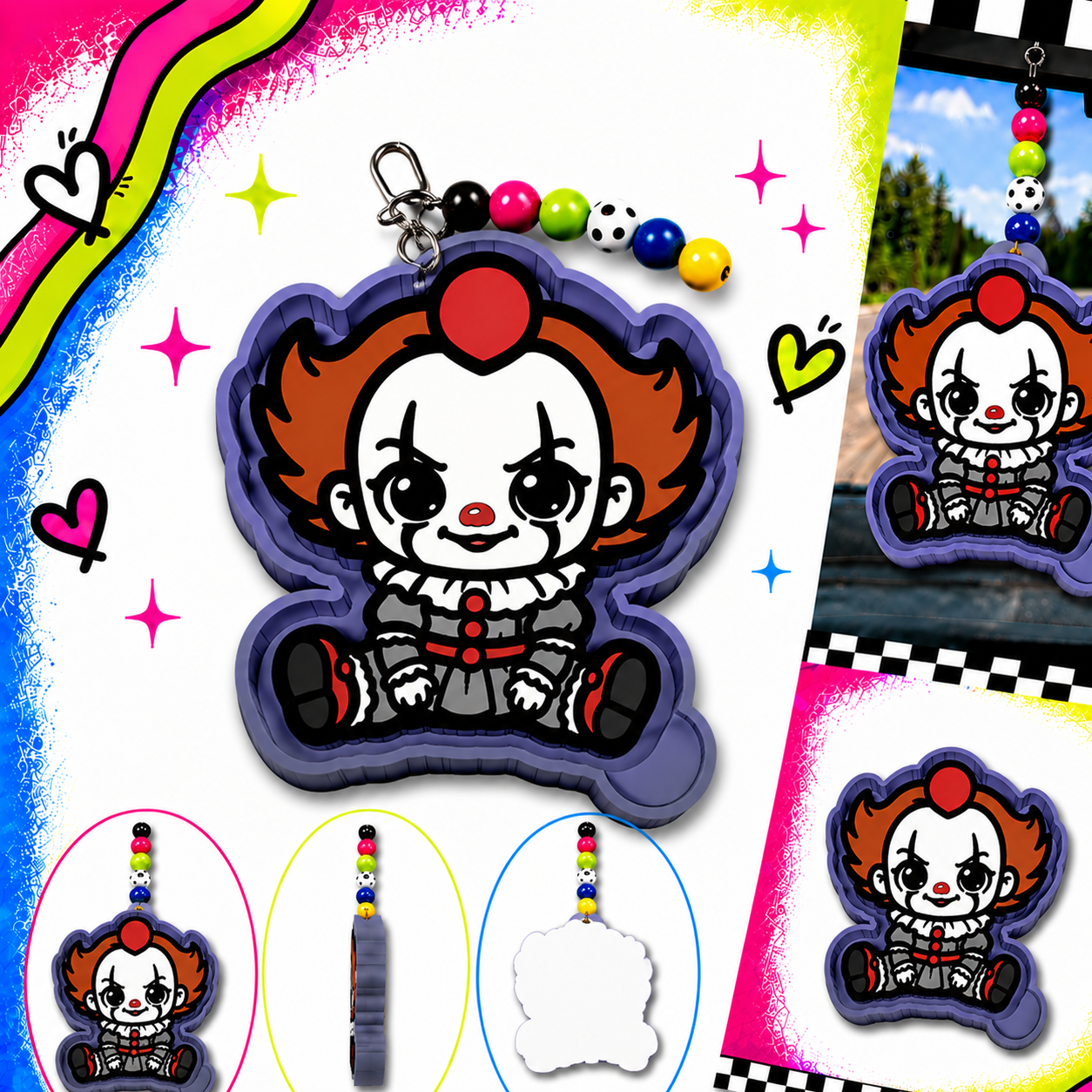 BABY PENNYWISE FRESHIE MOLD