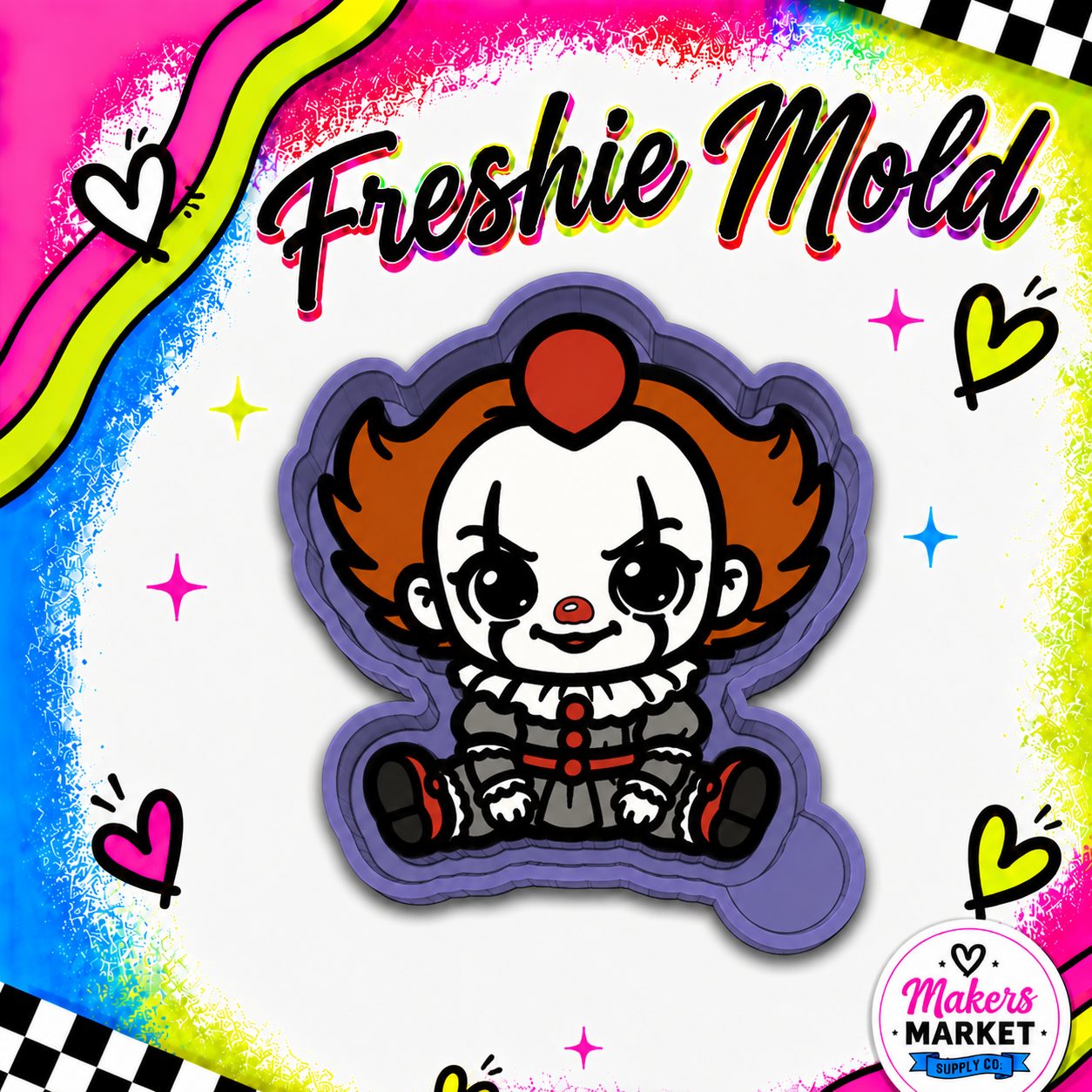 BABY PENNYWISE FRESHIE MOLD