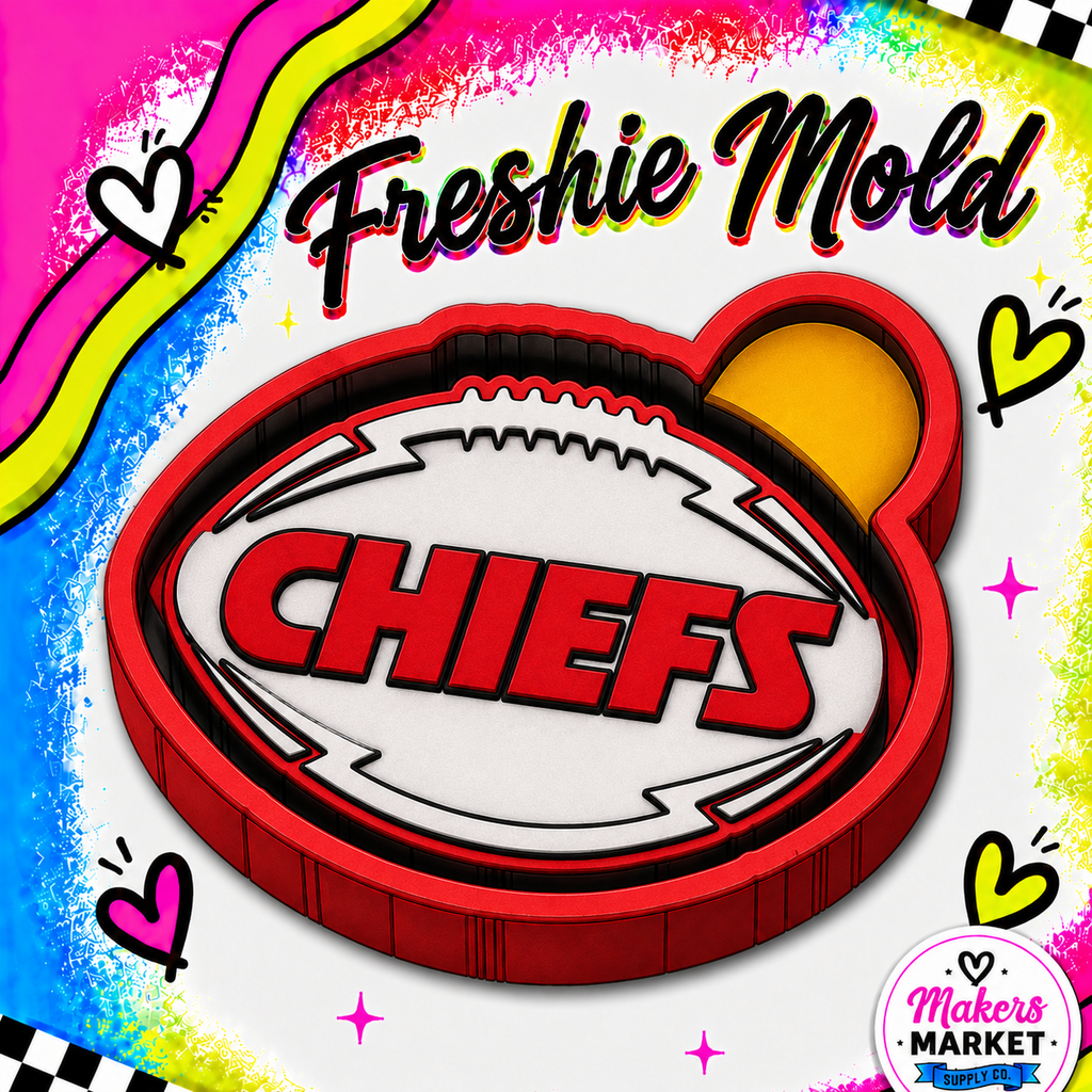 CHIEFS FOOTBALL FRESHIE MOLD