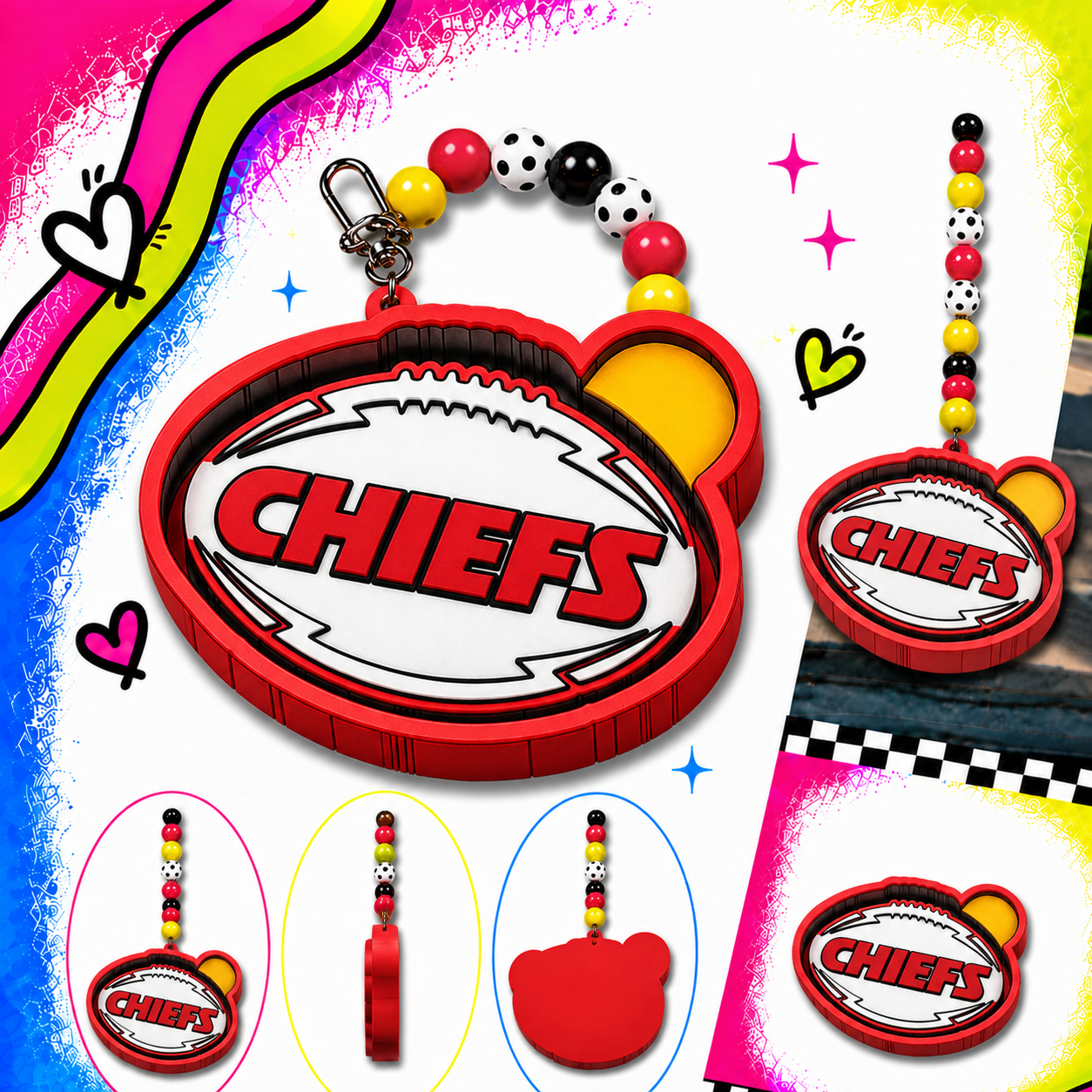CHIEFS FOOTBALL FRESHIE MOLD