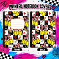 SOFTBALL  printed note book cover