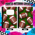 FOOTBALL printed note book cover