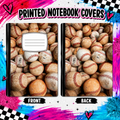BASEBALL printed note book cover