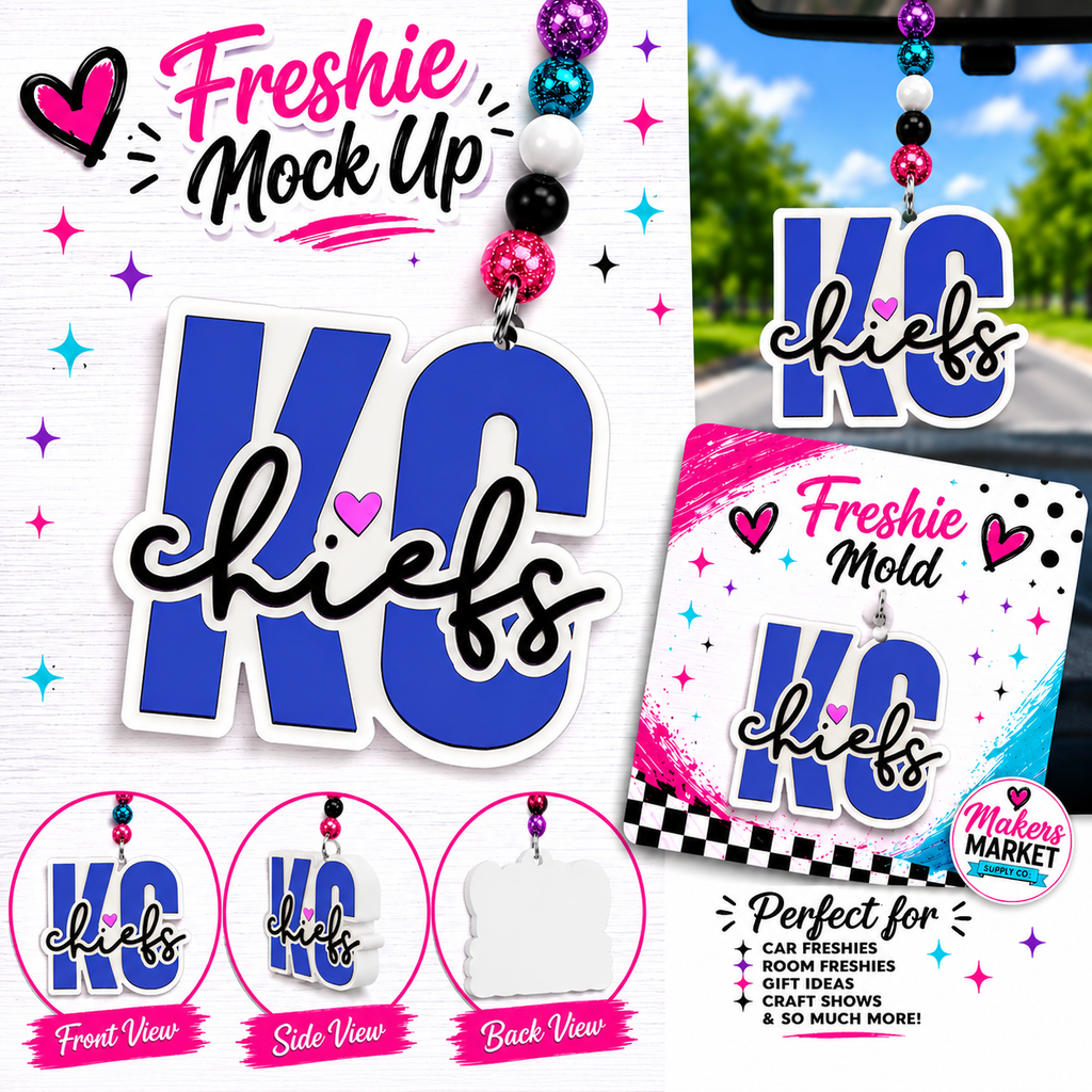 KC CHIEFS freshie mold