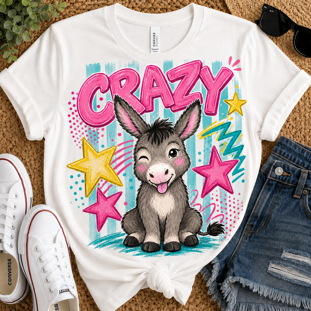 CRAZY A** DTF TRANSFER