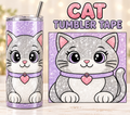 CatTumbler Tape Template