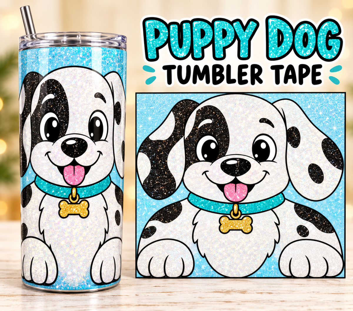 DOg Tumbler Tape Template (Copy)