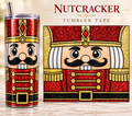 NUTCRACKER Tumbler Tape Template