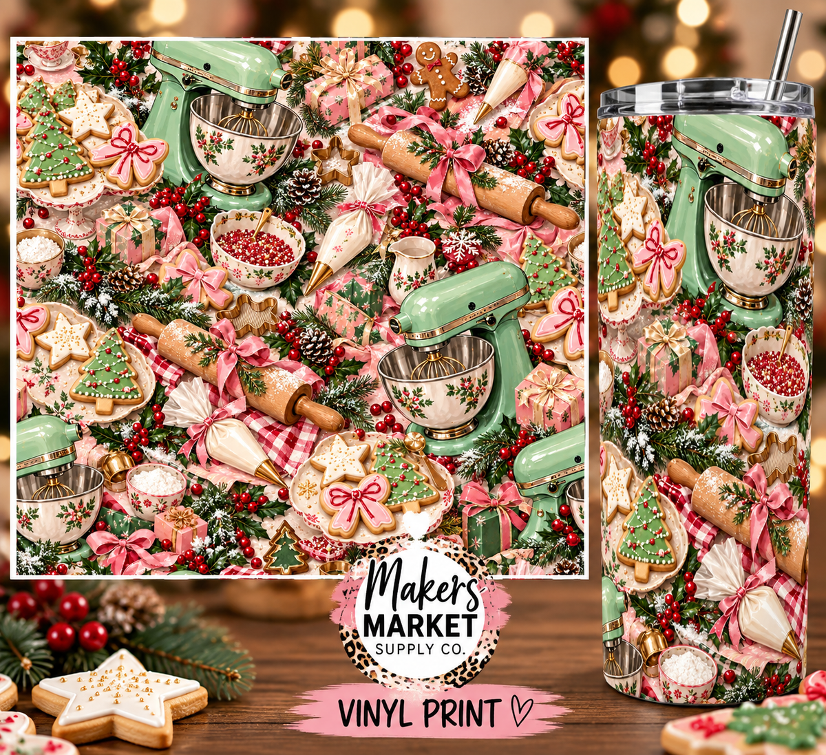 HOLIDAY BAKING  VINYL