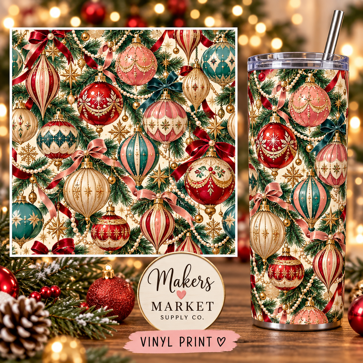 ORNAMENT BALLS   VINYL