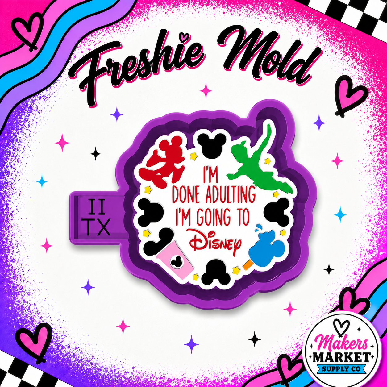 DISNEY ADULT FRESHIE MOLD