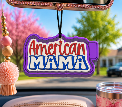 American Mama freshie  mold