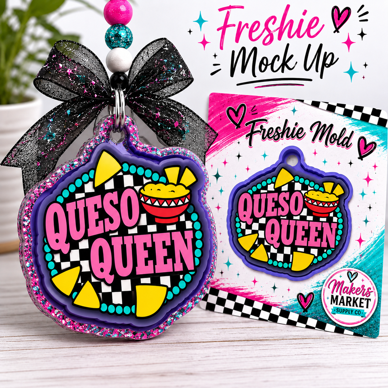 Queso Queen Freshie Mold