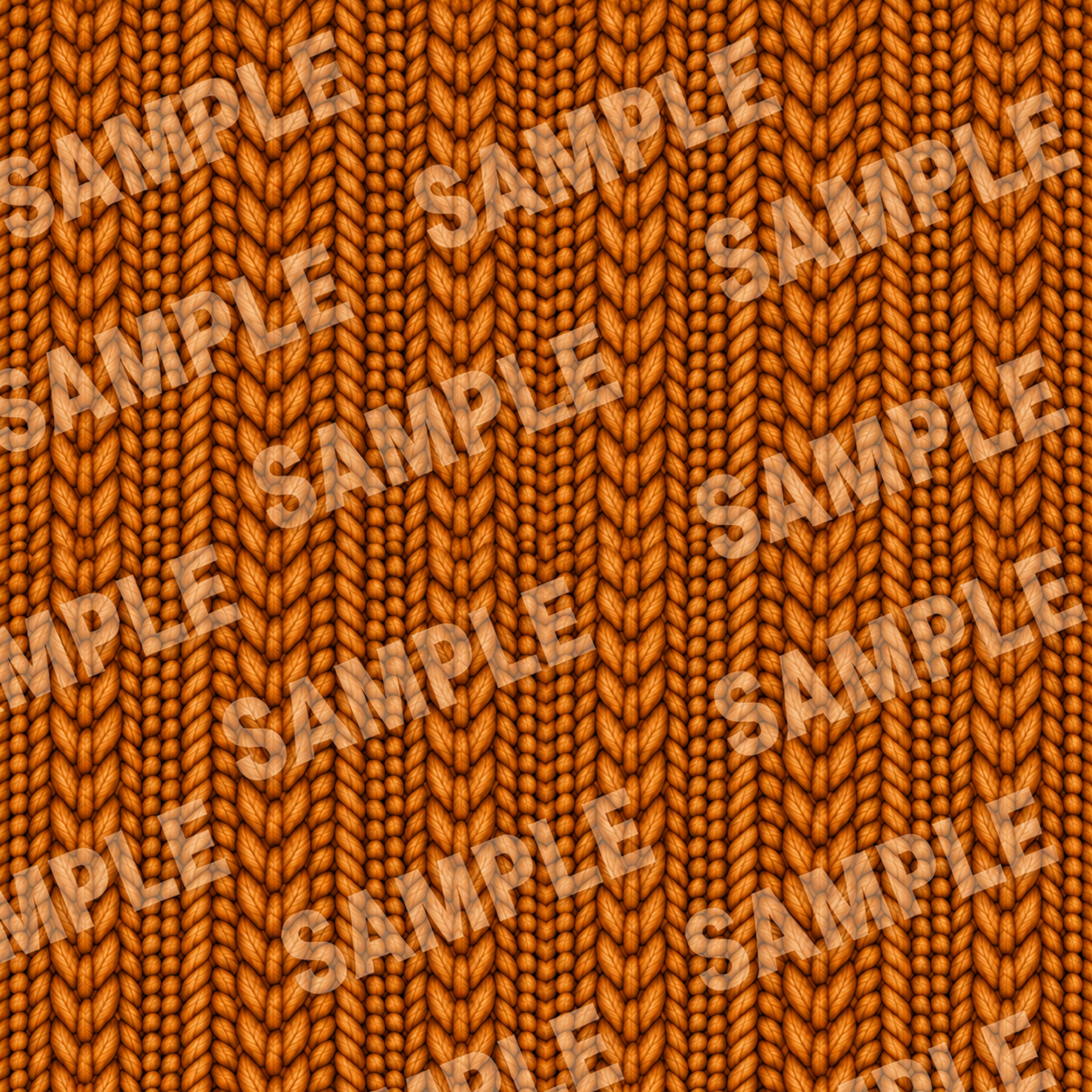 KNITTED ORANGE  Vinyl