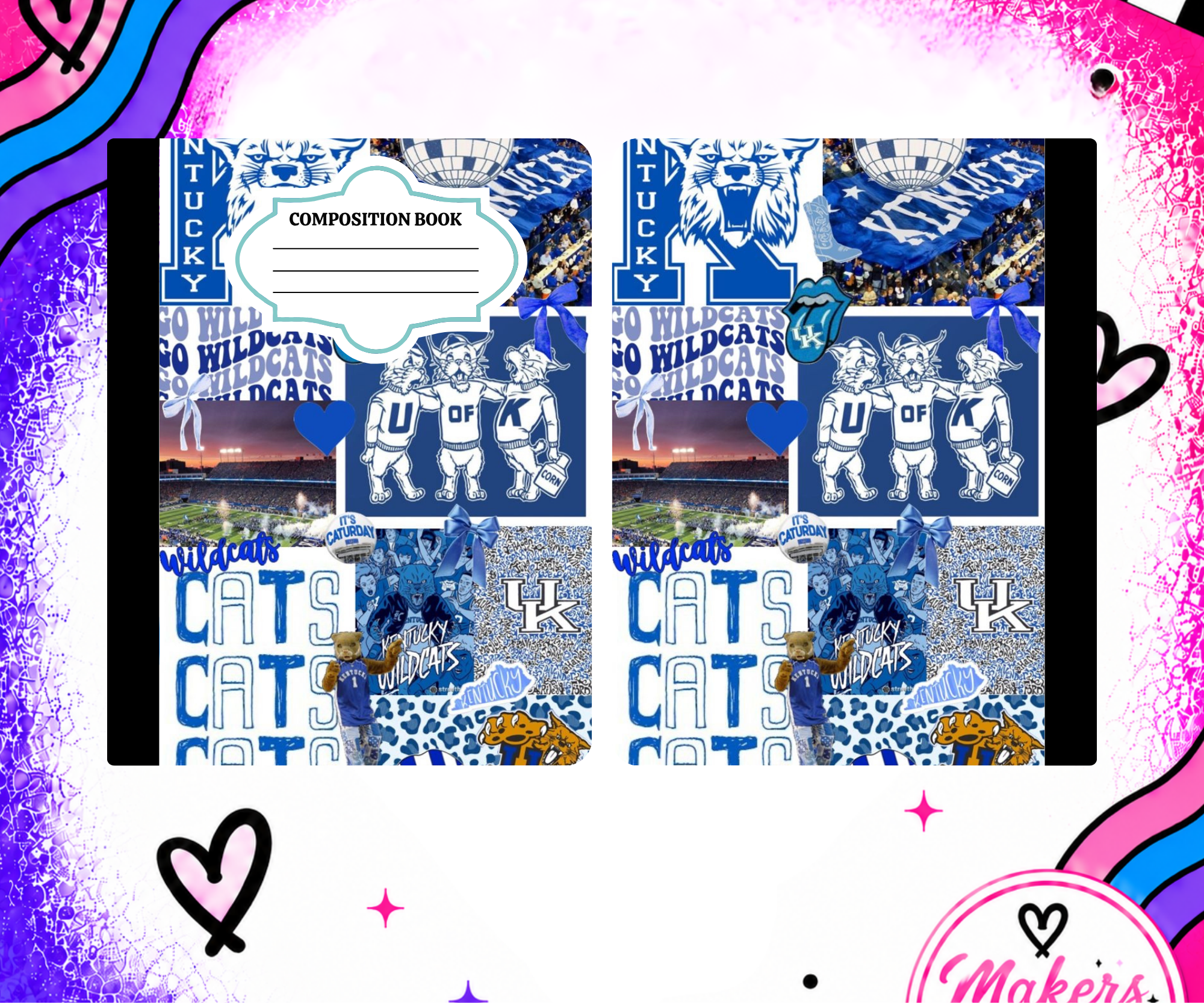 Wildcats notebook cover