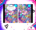 Glitter notebook cover