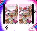 Pink with tigers notebook cover