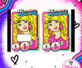 90s girl notebook cover
